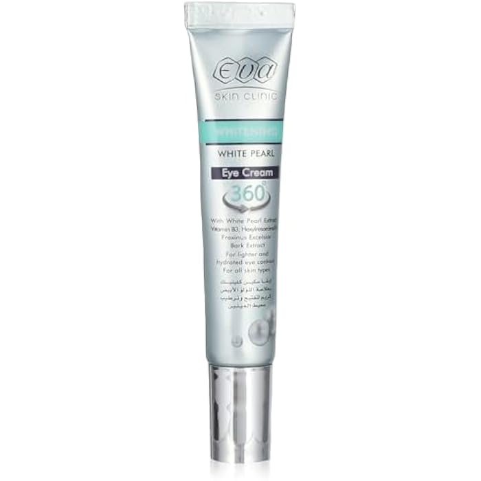 Eva Skin Clinic White Pearl Eye Whitening Cream - 15 ml - Image 1